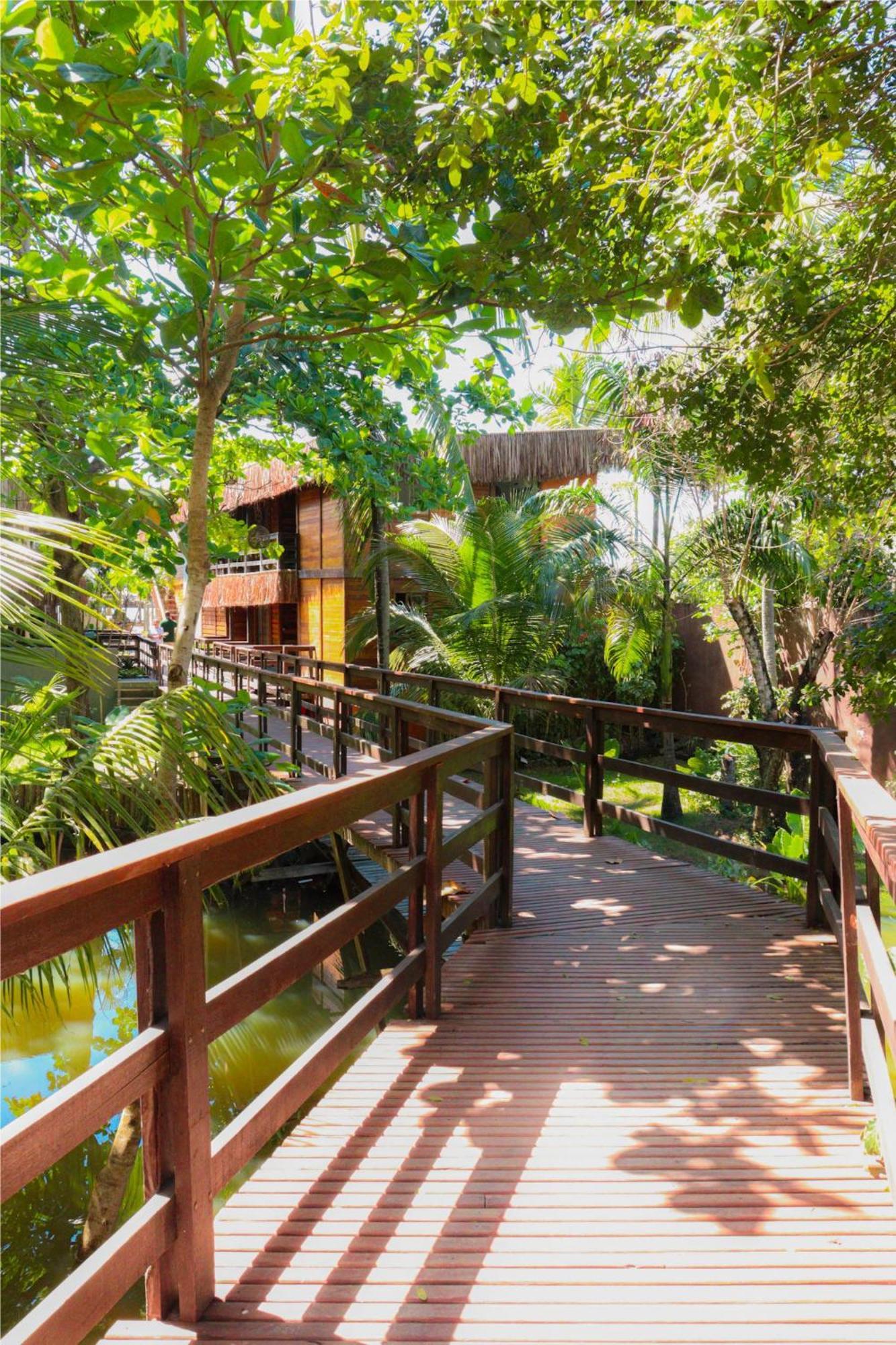 Parador 7 Bangalo, Praia Do Parracho, 1,0 Km Da Rua Mucuge Porto Seguro Exterior foto